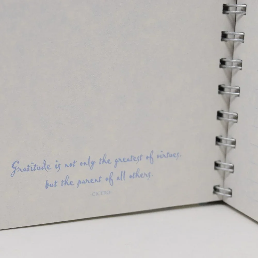 Inspirational Journal Markings C R Gibson Quotes Stoic Gratitude Writing Prompts